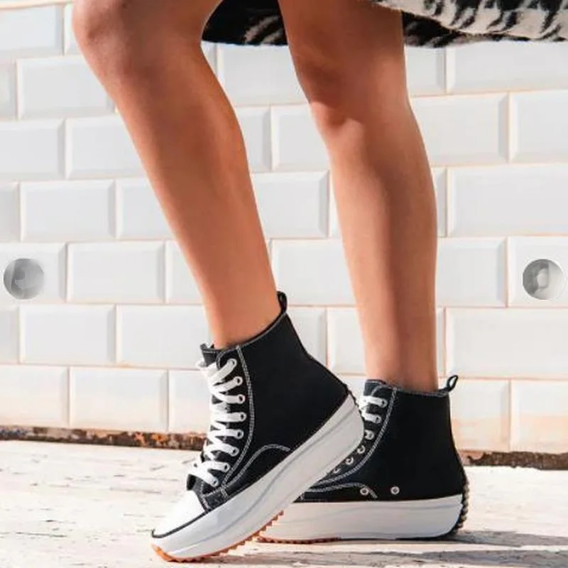 

Hot Sale Women's Vulcanize Shoes Fashion New Style All Match Breathable Casual Shoes for Woman Zapatos De Mujer B2-79