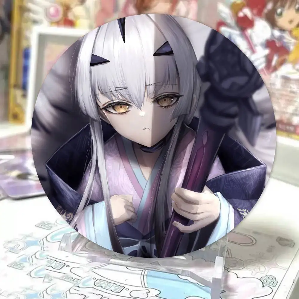 Фото Значки-броши Melsine Anime Game Fate Grand Order, мультяшные значки для друзей, для рюкзаков, одежды, коллекционные аксессуары, украшения, подарок №5