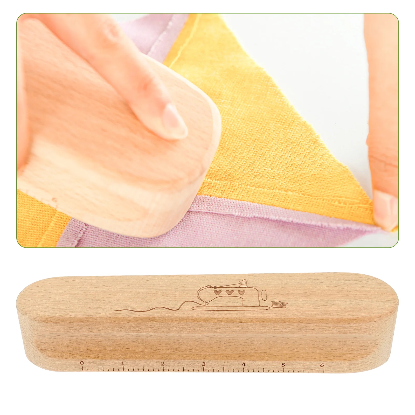 

Clapper Sewing Board Pressing Block Tool Wood Wooden Quilting Seam Tailor Tailors Embroidery Quilterscloth Flattening Press Diy