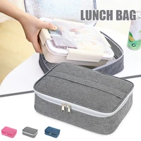 rectangular insulated lunch bag with thickened aluminium foil and handle rectangular insulated home appliance easy to use wide