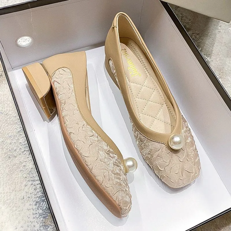 

Женские дизайнерские туфли на плоской подошве, Роскошные офисные туфли на плоской подошве, новинка 2023