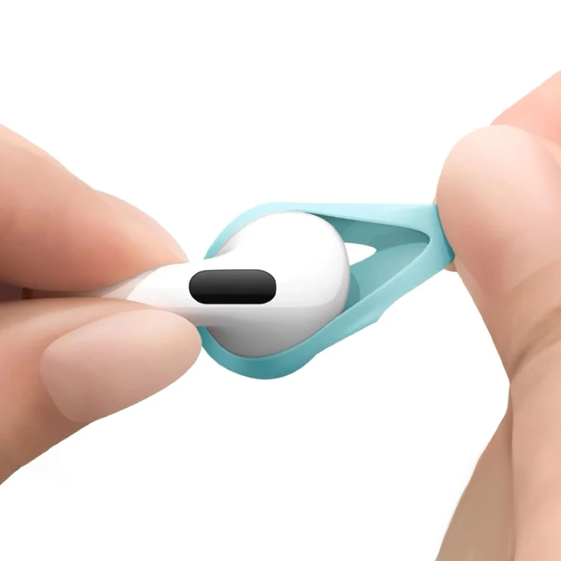 Фото 1 пара силиконовых амбушюр для Airpods 4, чехол, беспроводные наушники, защитные амбушюры, чехлы Airpods 4, подушечки для наушников №2