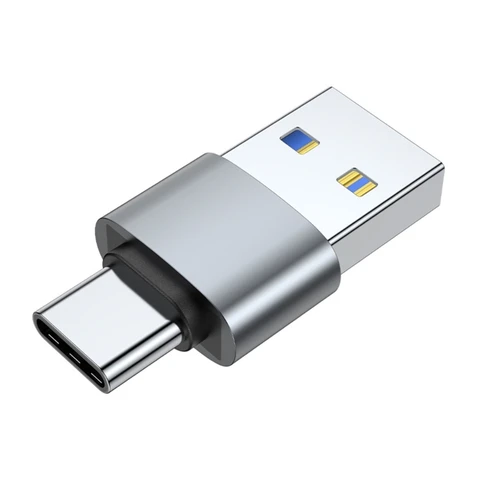 Универсальный адаптер USB — тип C. Переходник USB3.0 «папа» — тип C «папа». Легко подключайте USB-устройства к устройствам типа