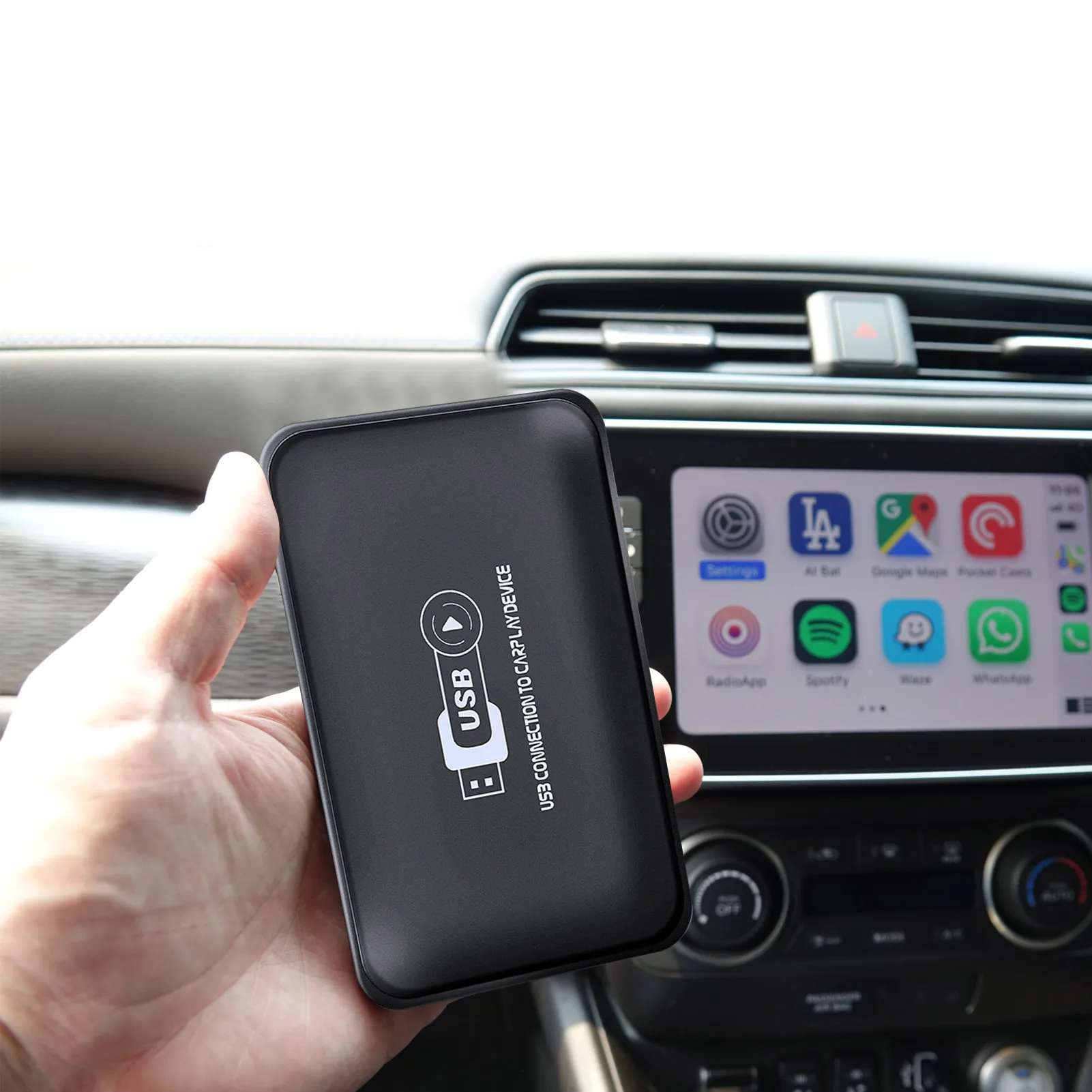 

Convert Wired To Wireless Car-Play Wireless Car-Play Adapter Car-Play Dongle For OEM Wired Car-Play Cars Upgrade Cooling