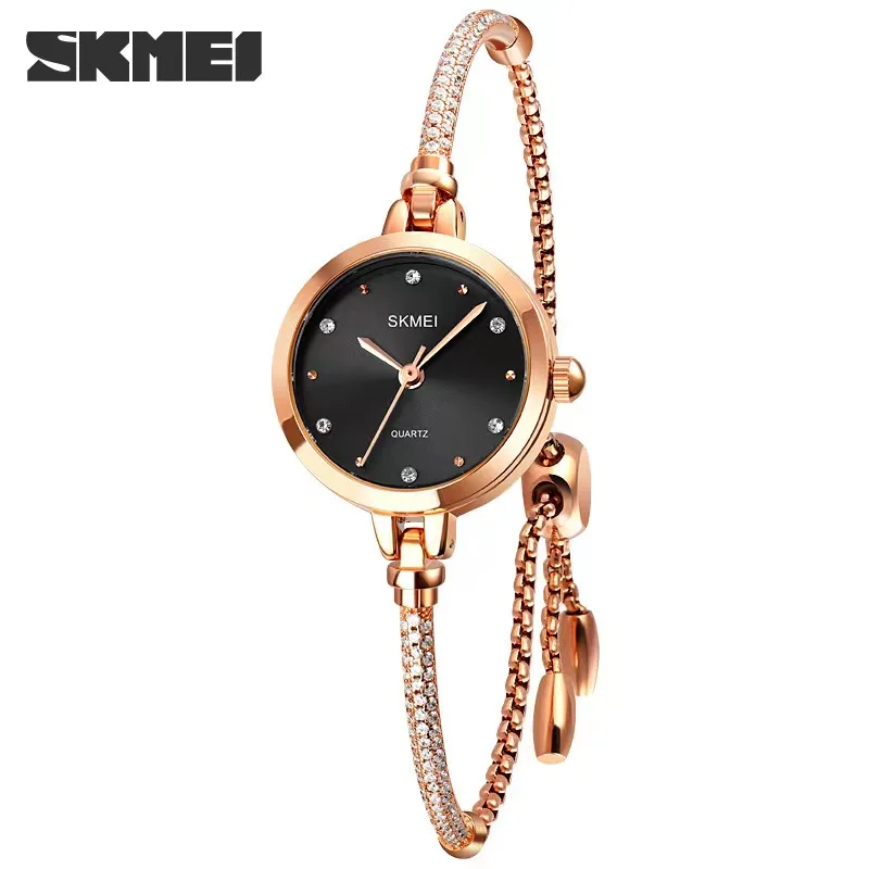 

SKMEI 1805 Luxury Casual Ladies Watches Fashion Thin Waterproof Simple Women Quartz Watch Female Women's Clock Relogio Feminino
