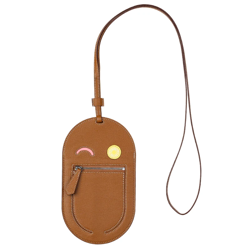 H Home In The Loop Phone To Go smiley mobile phone bag halter neck vertical mobile phone bag leather belt card slot