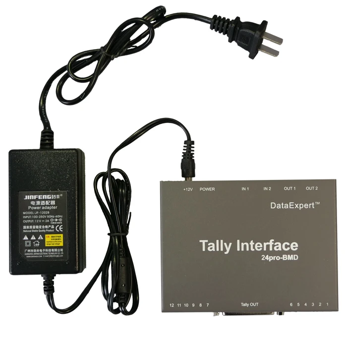 

Factory Price Professional and Accurate Tally Interface 24pro for Camera Company and Director
