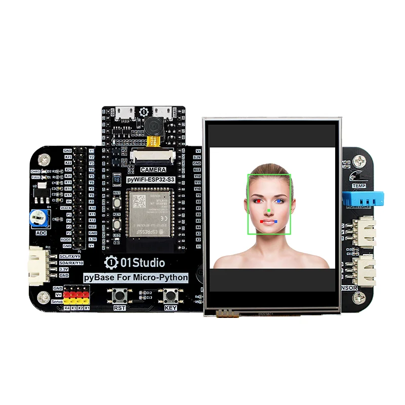 Micropython ai Máquina Visão Iot Wifi Placa de Desenvolvimento Bluetooth Pywifi-esp32-s3