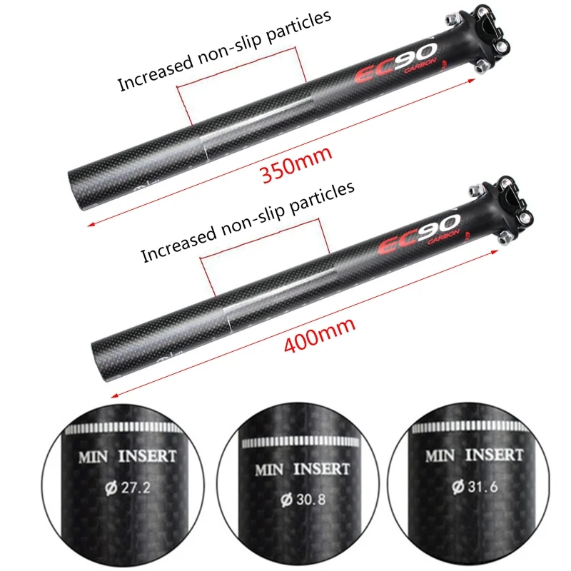 

Carbon Fiber Seatpost Ultralight Mountain Road MTB Bike for Seat Post Tu