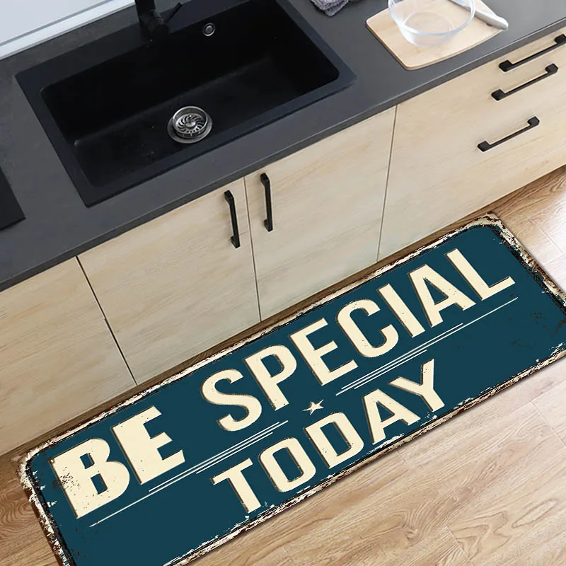 flannel home kitchen mat rug vintage entrance door mat soft non slip hallway floor carpet balcony bathroom anti slip long rug free global shipping
