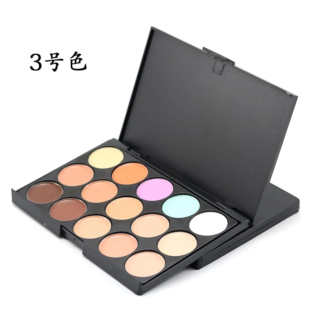 Лидер продаж Popfeel 15-цветный консилер для лица камуфляжная кремовая палитра