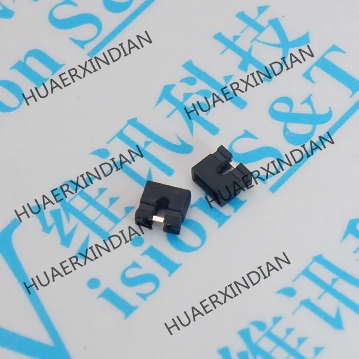 

10PCS/LOT Spacing 2.0mm Jumper Cap Short Circuit Block Connecting Block Pin Header Connecting Block