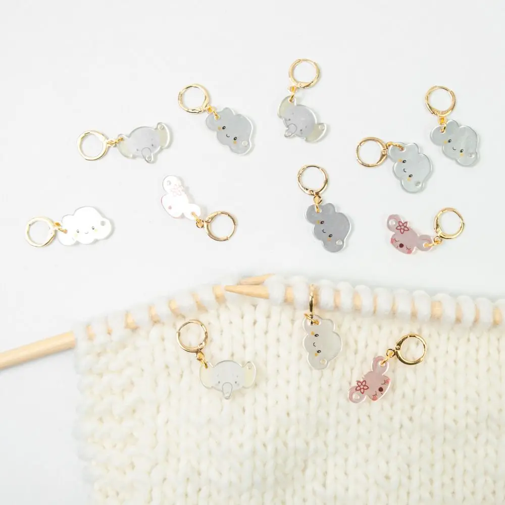 Подвески металлические маркеры для вязания инструменты рукоделия кольцо