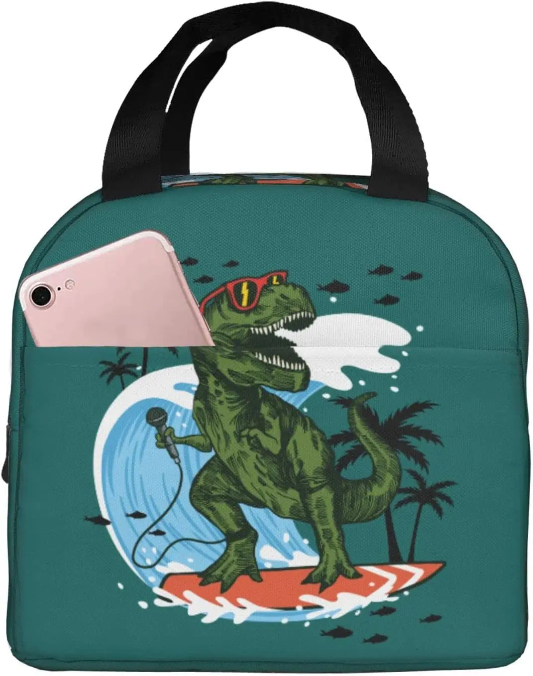 Cooler Tote Organizer Bags Reusable Lunch Box For Men Women Boys Girls Outdoor Work Picnic School