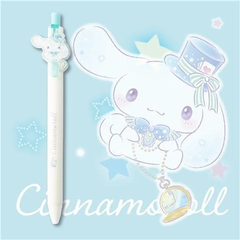 

Takara Tomy Cartoon Cinnamoroll Babycinnamoroll Clow M Push Gel Pen 0.5mm Quick-Drying Study Stationery
