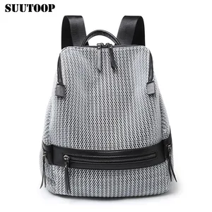 Новинка, легкая модная воздухопроницаемая женская сумка в сетку, большой дорожный рюкзак для женщин, женский рюкзак, 16 дюймов, рюкзак, 2019 Mochila