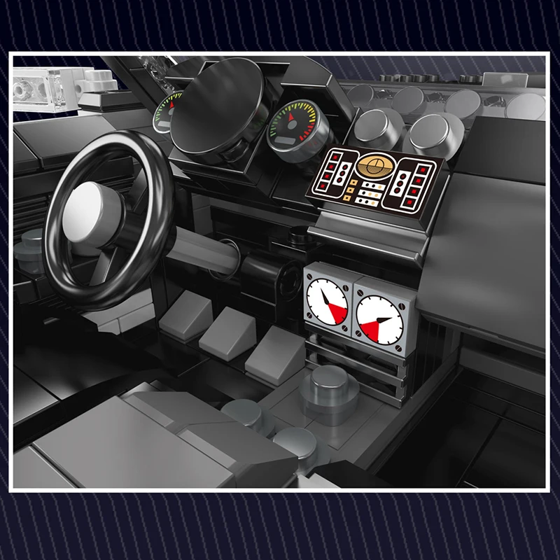 Mold King 10031 Технический автомобильный строительный блок MOC Wraith Oldtime Модель