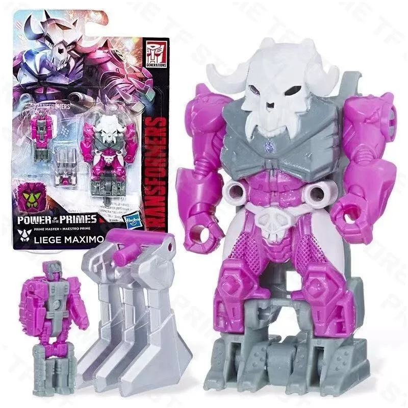 Фото Оригинальная фигурка Hasbro Transformers Power of The Primes E1112 LIEGE MAXIMO, класс Legend, аниме-фигурка, коллекционная игрушка №5