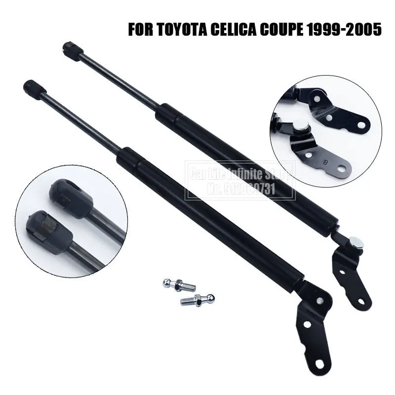 

2x Car Rear Tail Gate Gas Support Struts For Toyota For Celica Coupe 1999-2005 6896020240L 6895020240R 6895080108L 6896080063R