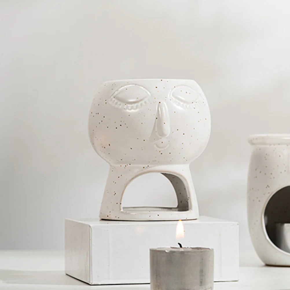 

Vaporizer Home Porcelain Decor Essential Oil Burner Holder Household Aromatherapy Furnace Tealight Decorative