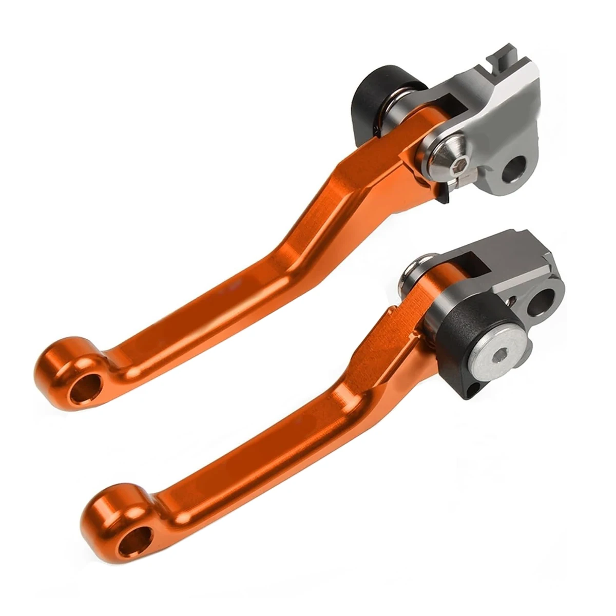 Фото Для Honda XR250 96-04 XR400 96-04 CR500 92-01 CR125R 250R 92-03 Спортивные ручки с перекрестным шарниром Складной складной тормозной рычаг сцепления №1