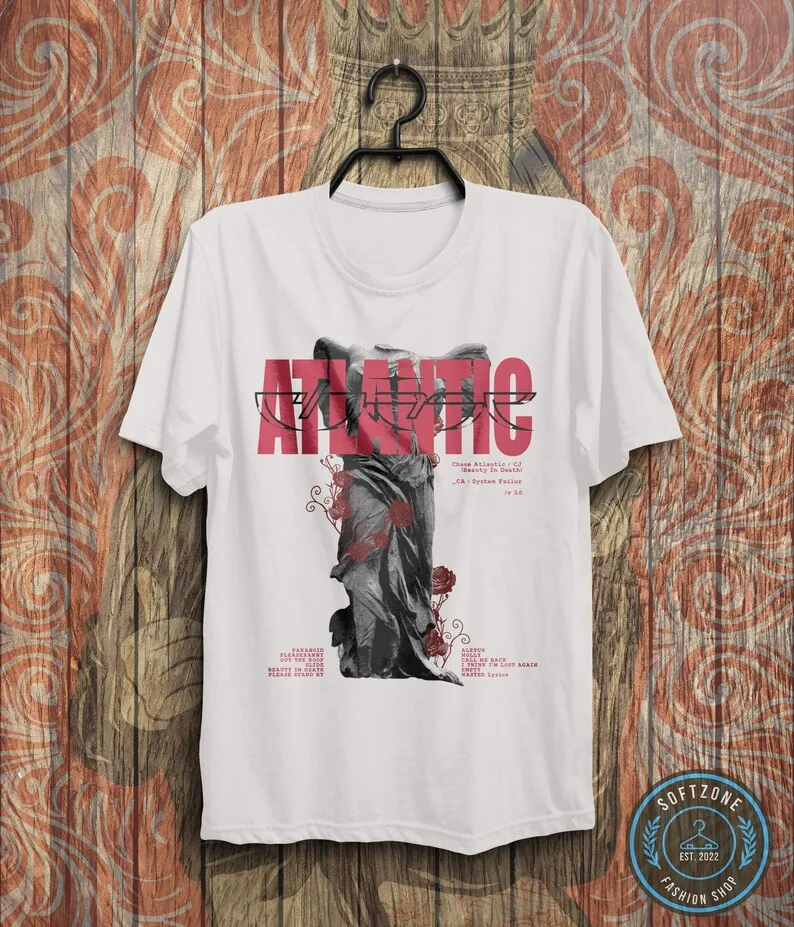 Chase Atlantic Beauty in Death Camiseta — рубашка Tour качество R&ampB