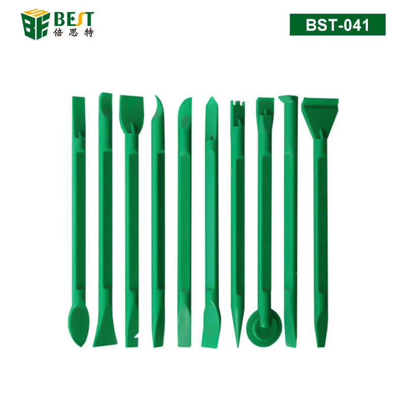 

BST-041 10 in 1 Double Head Plastic Pry Opening Tool Spudger For iPhone Mobile Phone Laptop PC AssembleDisassemble Repair Tools
