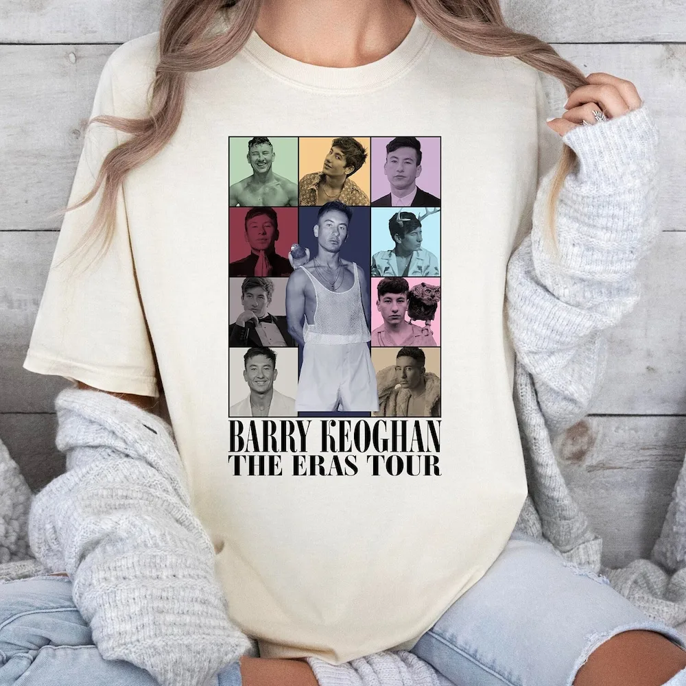 Футболка с надписью Barry Keoghan The Eras Tour