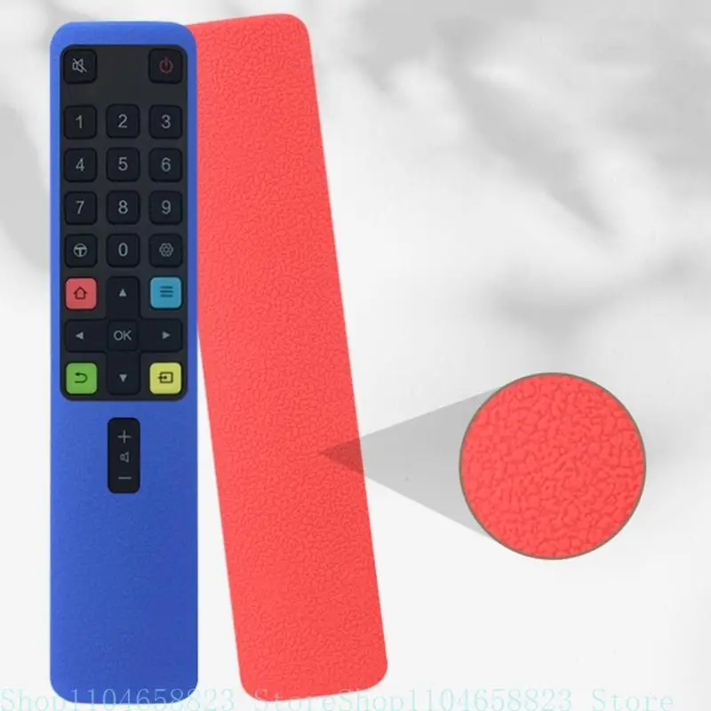 ТВ-дистанционное управление обложкой силиконовой мешочек для TCL RC801L/ARC801L