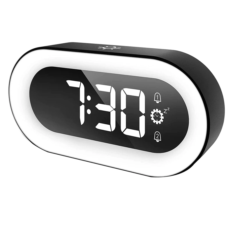 

Цифровой будильник светильник Ник, будильник для спальни, функция повтора, смарт-будильник для сна