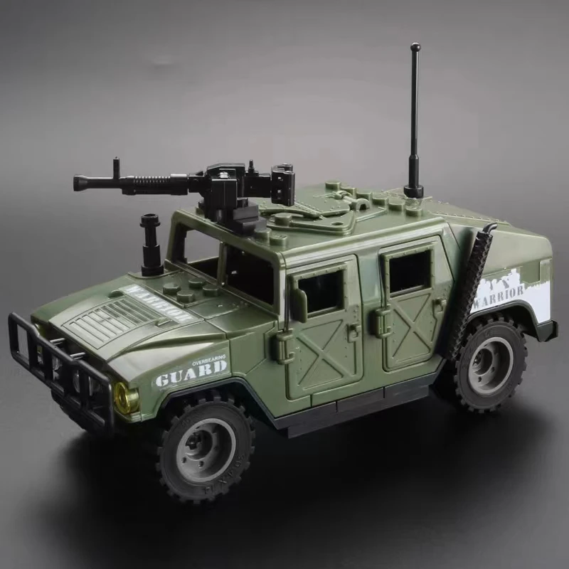 1/72 г. Детский конструктор Hummer специальный полицейский автомобиль