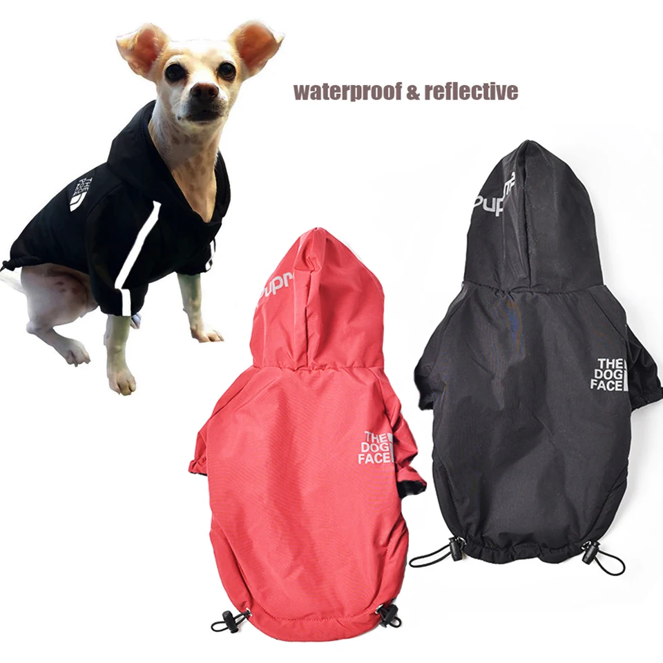 

Puppy Warm Jacket Waterproof Reflective Apparel Clothing Winter Coat The Face Pet Clothes For Small Medium Dogs