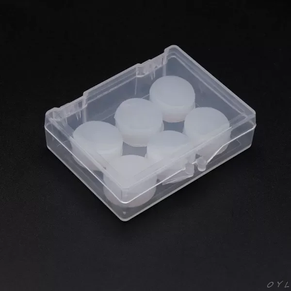 

Earplugs Protective Ear Plugs Silicone Soft Waterproof Anti-noise Earbud Protector Swimming Showering Water Sports