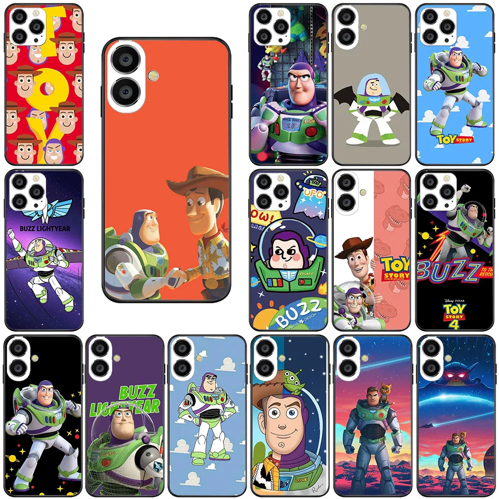 Черный чехол FR-5 Buzz Lightyear для OPPO A11 A11X A92 A52 A72 A53 A32 A33 A55 A57 A77 A83 A78 A79