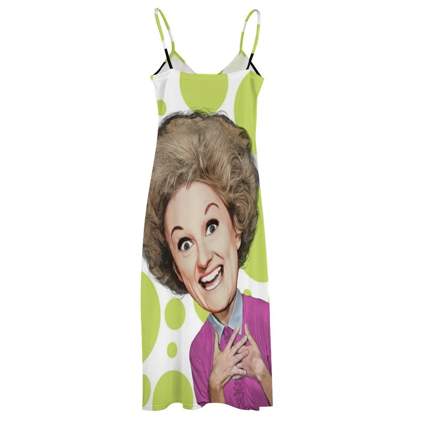Длинное платье без рукавов Phyllis Diller свободное летнее лето 2021 женские элегантные
