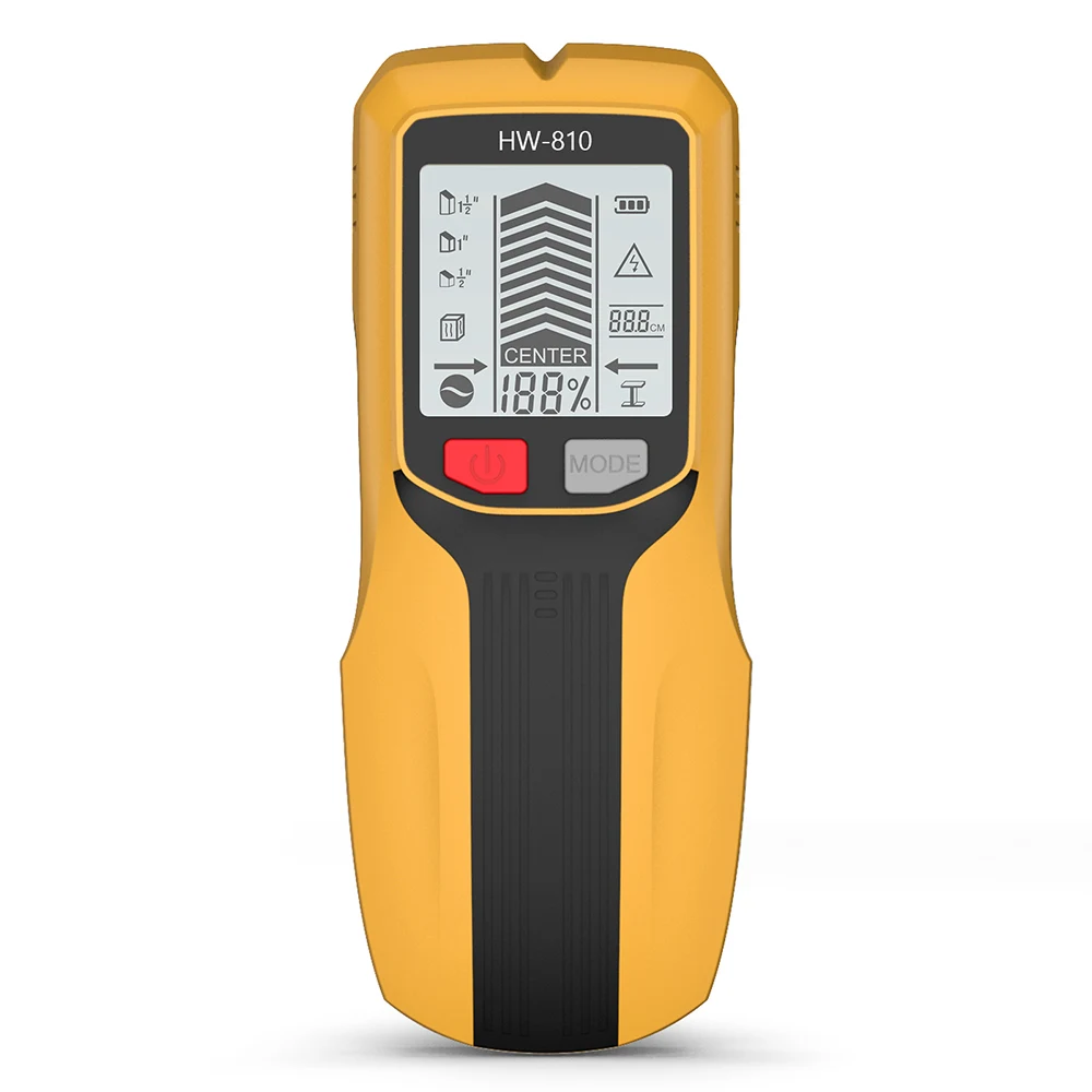 

6-в-1 Искатель Шпилек С ЖК-дисплеем, Электрический Настенный Сканер