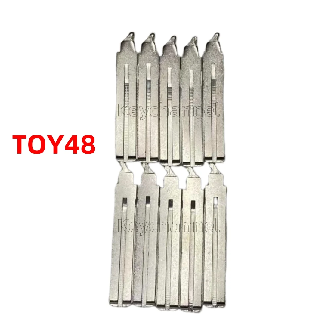 

Keychannel 10 шт./лот TOY48 Автомобильный ключ с откидной крышкой дистанционный ключ без надписей для Toyota AYGO PEUGEOT 108 CITROEN C1 пульт дистанционного управления