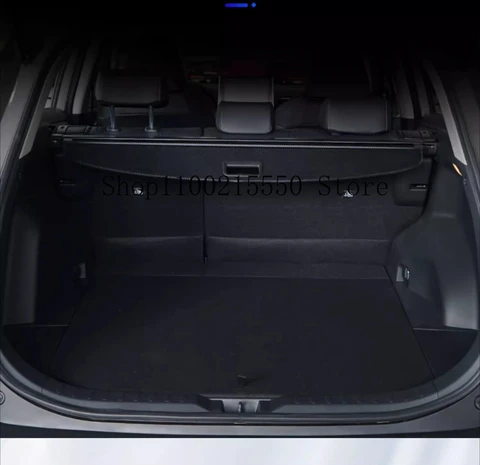 Для Zeekr 7X 2024-2025 Автомобильный багажник, крышка багажника, задний органайзер для багажа, занавеска, выдвижной щиток