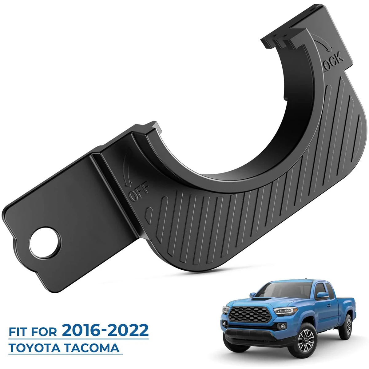 

Gas Cap Holder for Tacoma 3rd Gen 2016-2022 Anti-slip Plastic Car Fuel Cap Holder Car Fuel Tank Gas Cap Accessories