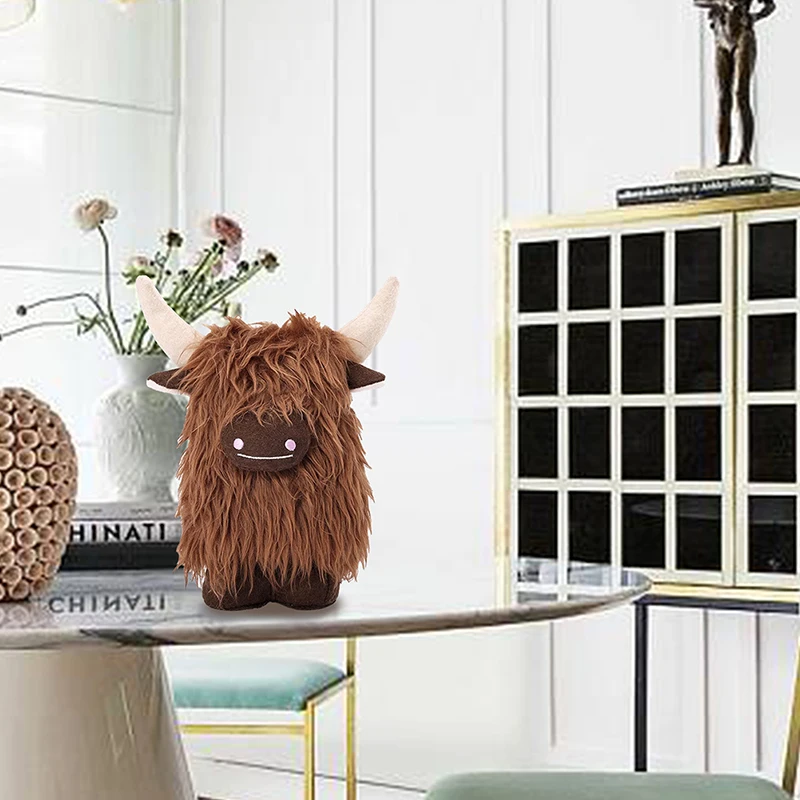 Шотландский крем Gollum Highland Cow Гномы Подарки на день рождения Декоративный