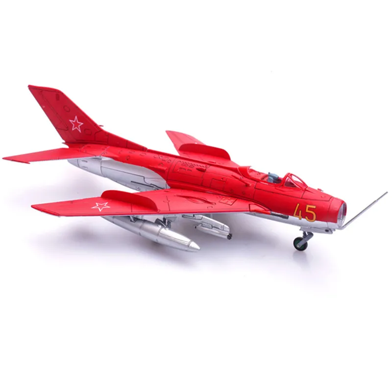 Фото Модель советского военно-воздушного судна в масштабе 1:72, MiG 19 истребитель фармерк 45 Kubinka 1960, литый под давлением самолёт, коллекционная декорация для фанатов №2