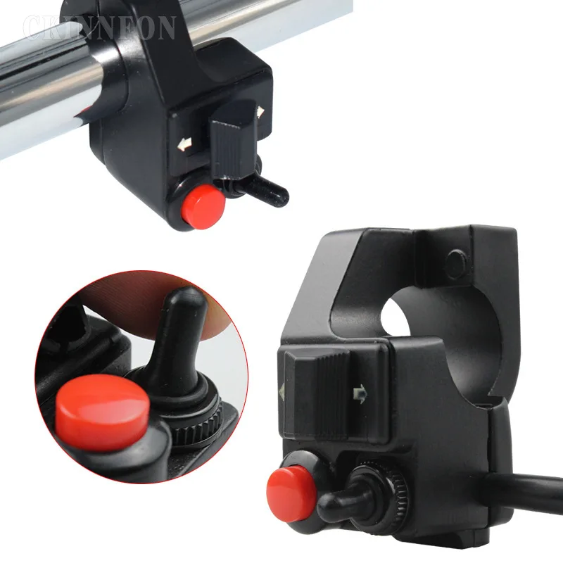 

DHL 15Pcs 22mm Motorcycle Handlebar Control System Three-function Left Headlights Turn Signal Horn Switch Motorcycle Accessories