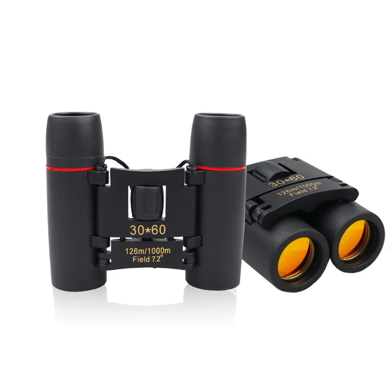 

Складной бинокль, телескоп с функцией носветильник видения, 30 х60, для наблюдения за птицами, путешествий, охоты, походов