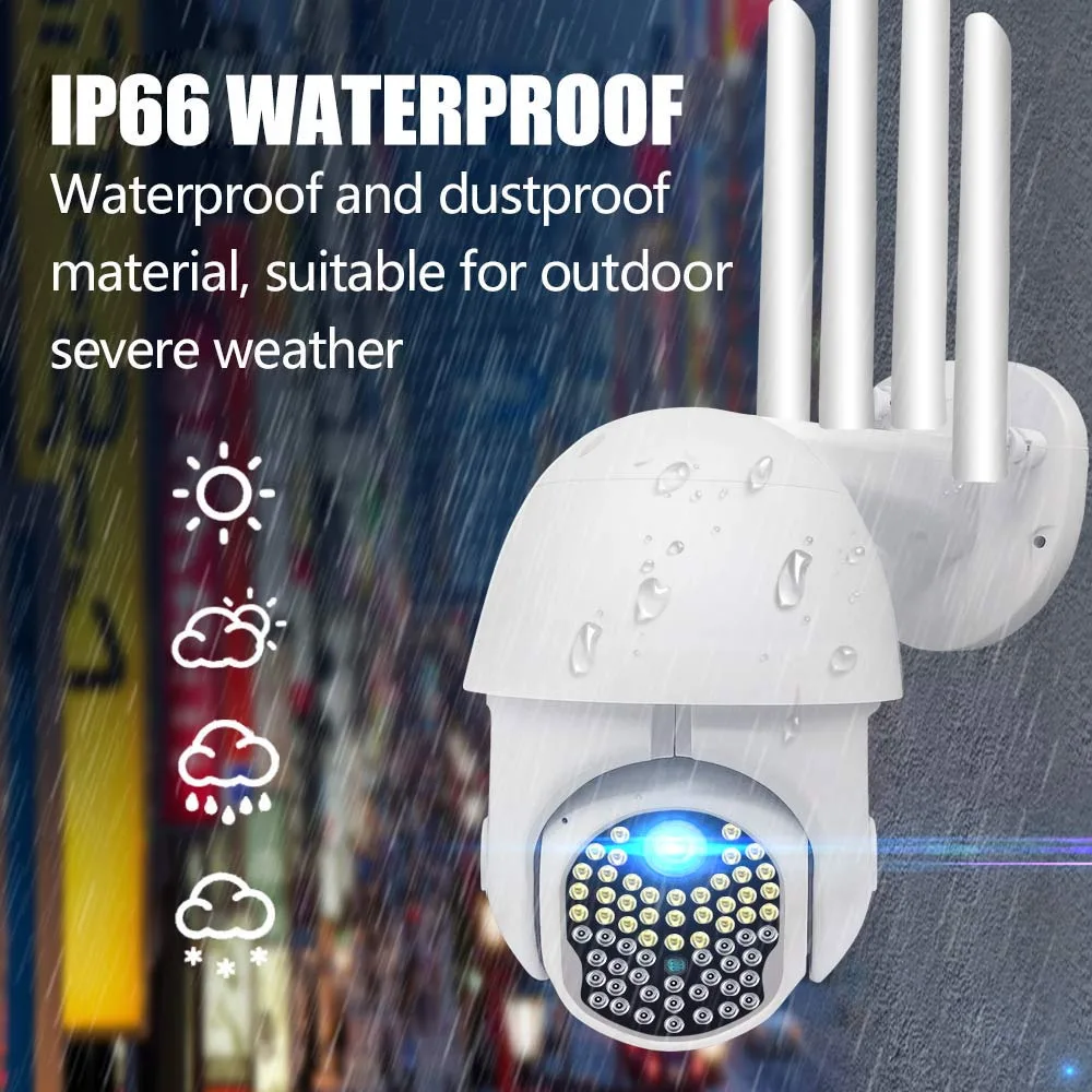

IP-камера купольная с поддержкой Wi-Fi, 1080P, 63 светодиосветодиодный
