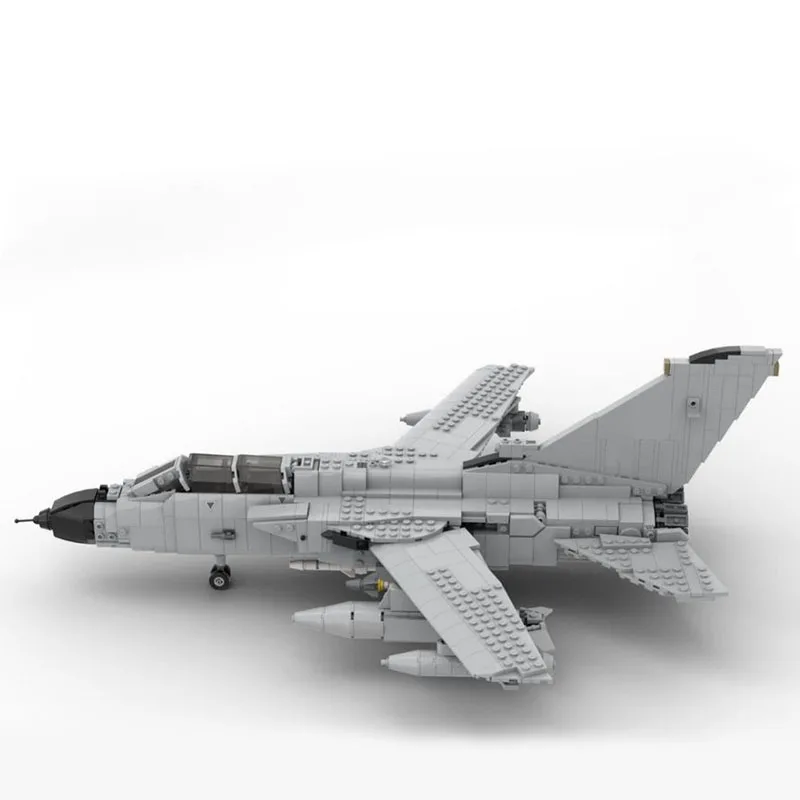 

NEW1262PCS WW2 Military MOC Panavia Tornado ECR aircraft modelDIY creative ideas high-tech ChildrenToy Gift Fighter Plane Blocks