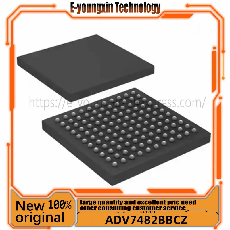 

(1 шт.) Новинка 100%, ADV7482, ADV7482WBBCZ, ADV7482BBCZ стандартная Цветовая идентификация, плата преобразователя A/D