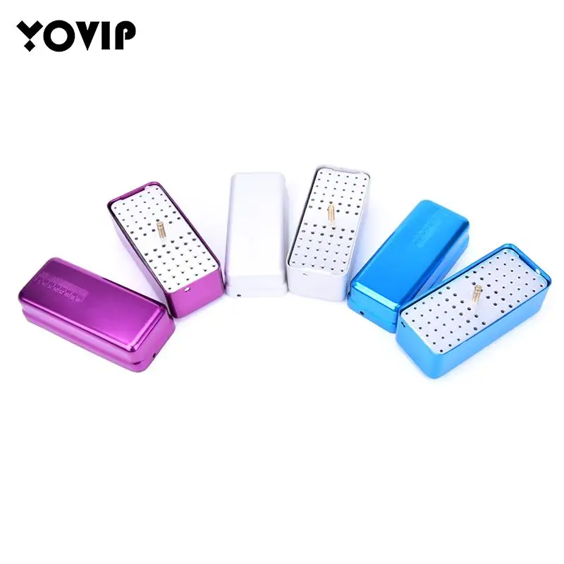 

1Pc 72 Hole Autoclave Sterilizer Case Dental Aluminium Endo Files Holder Box