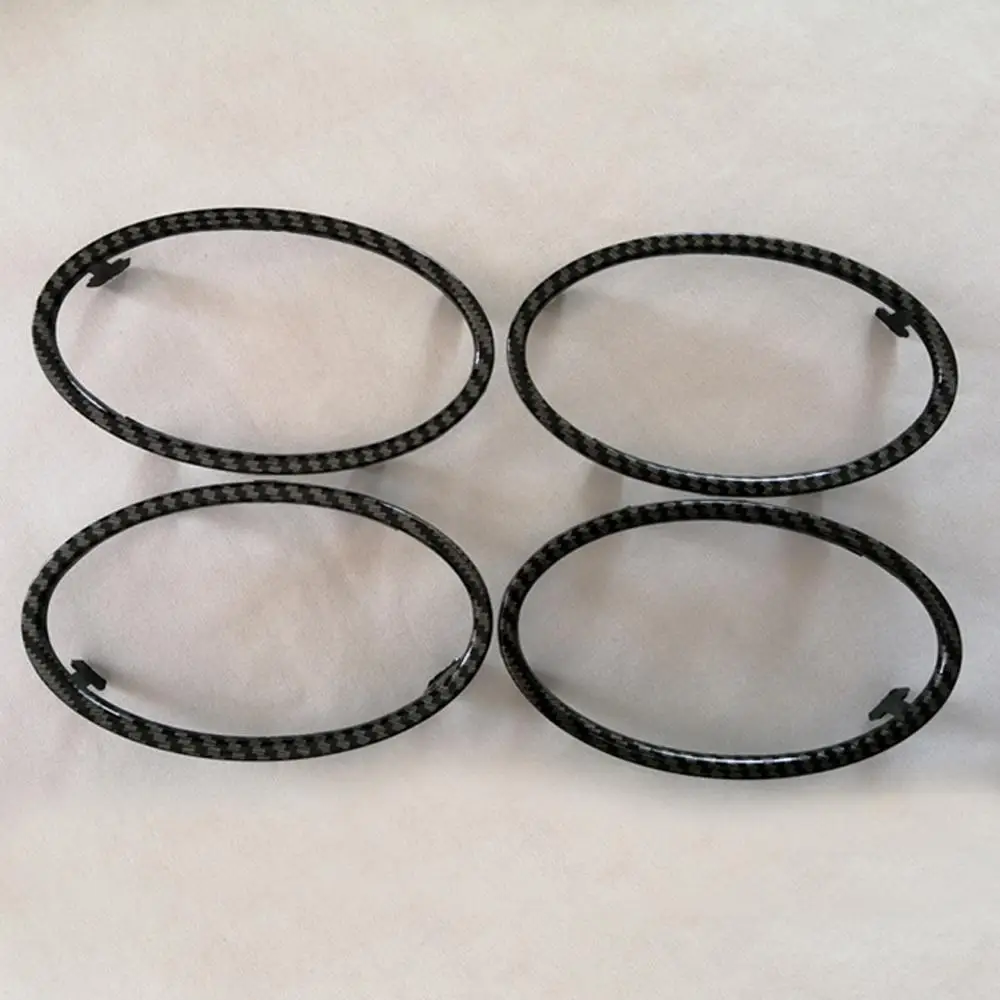 

4 шт. для Ford Focus 2 2005-2013 кондиционер ABS хромированная отделка розетки украшения круг кольцо автоаксессуары