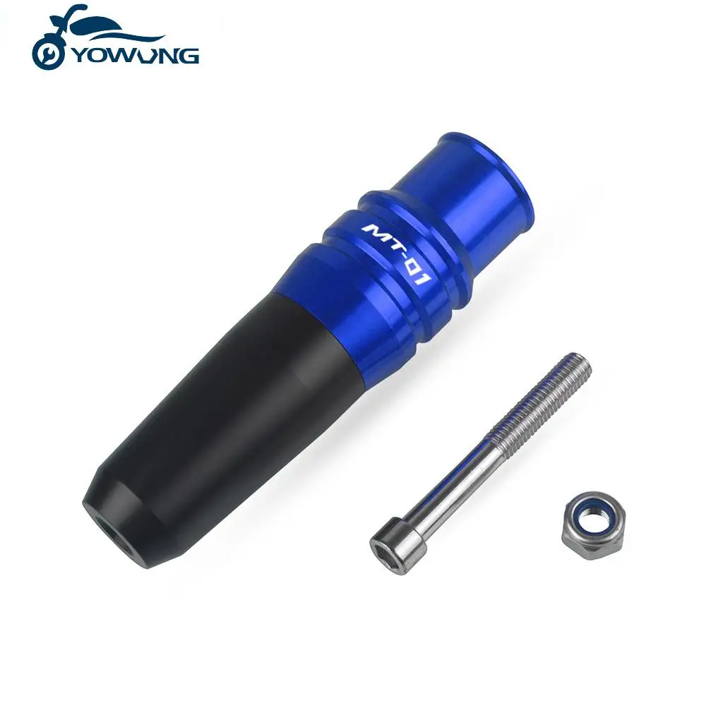Для YAMAHA MT-01 MT01 MT 01 2004 2005 2006 2007 2008 2009 аксессуары с ЧПУ ползунки выхлопной рамы