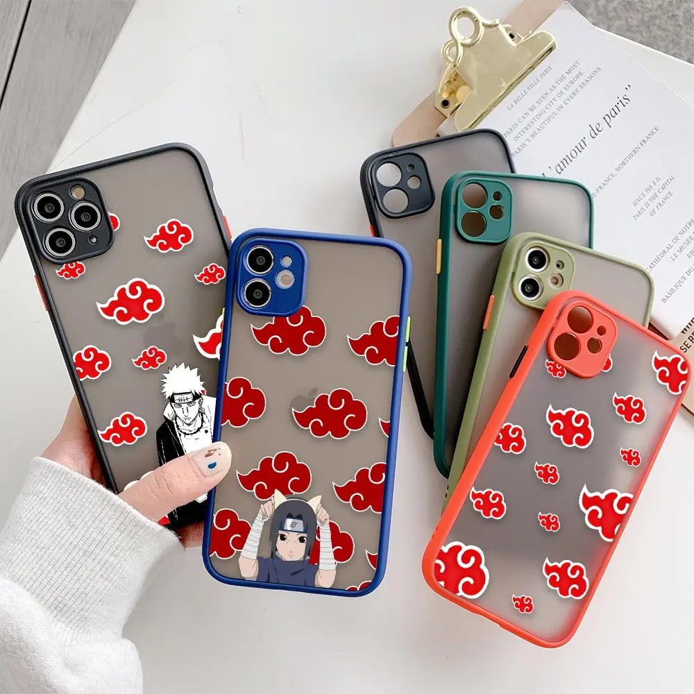 

Naruto Pain Japan Anime Matte Phone Case For Apple iPhone 13 12 11 XR XS X 8 7 Pro Plus Max Mini Skin Feeling Cases Funda Shell